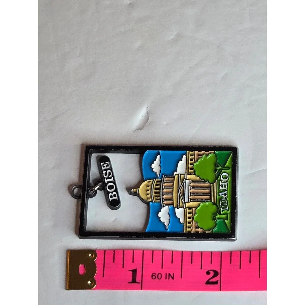Boise Idaho Charm for Keychain or Ornament